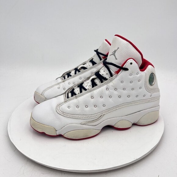 Nike Air Jordan 13 History of Flight Youth Sz  6.5 Women 8 414574 103 White Shoe - Picture 1 of 13